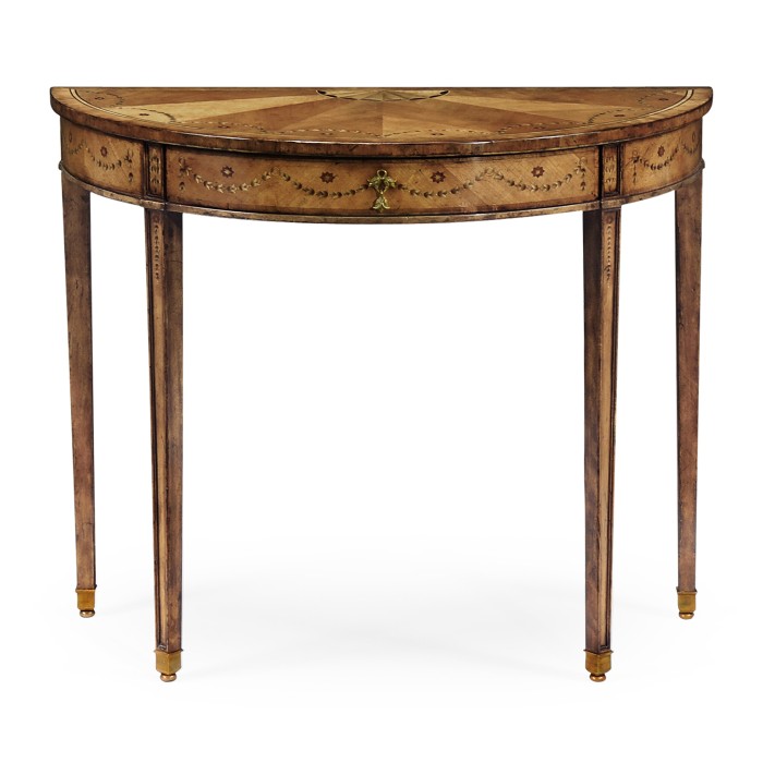 Sheraton satinwood console