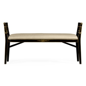 Back & Gilt window seat