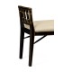 Back & Gilt window seat