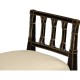 Back & Gilt window seat