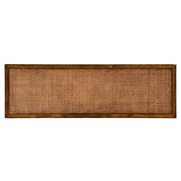 Narrow caned console