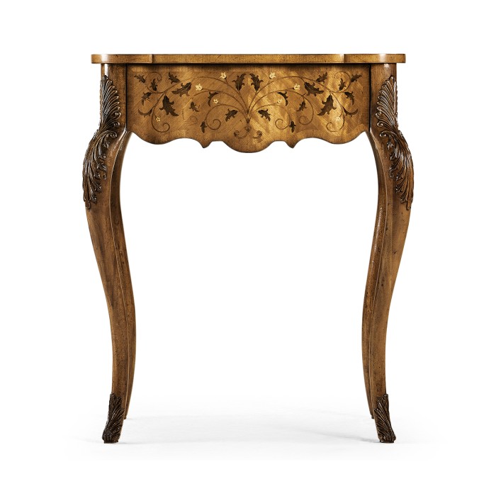 Small marquetry side table