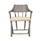 Casual Dark Grey Captains Chair