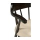 Casual Dark Ale Captains Chair
