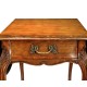 Carved walnut pembroke table