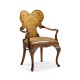 Seaweed Marquetry Arm Chair