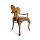 Seaweed Marquetry Arm Chair