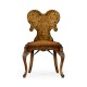 Seaweed Marquetry Side Chair