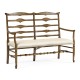 Casual Ladderback Bench