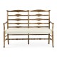 Casual Ladderback Bench