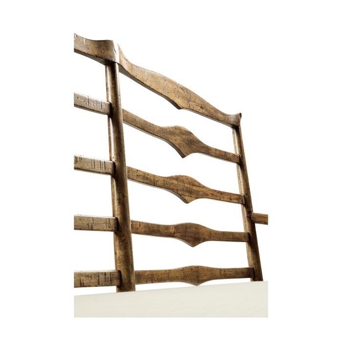 Casual Ladderback Bench