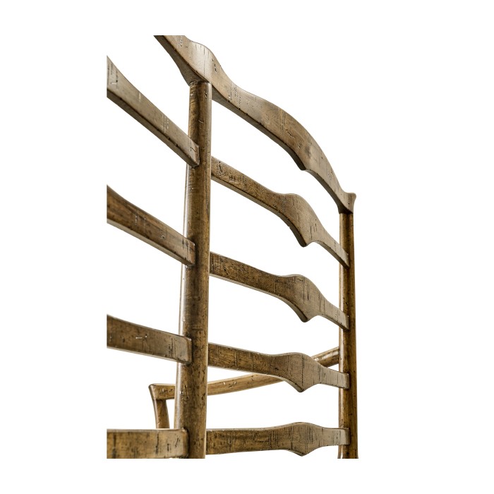 Casual Ladderback Bench
