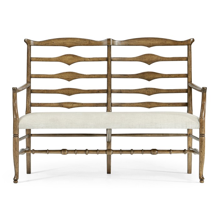 Casual Ladderback Bench