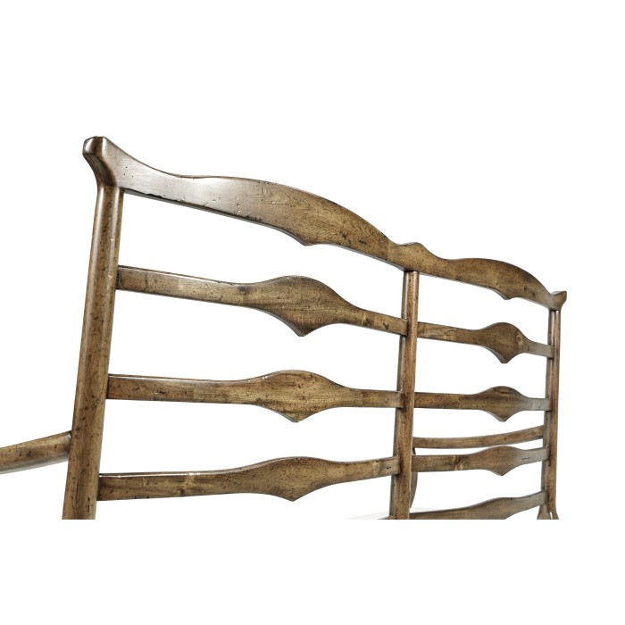 Casual Ladderback Bench