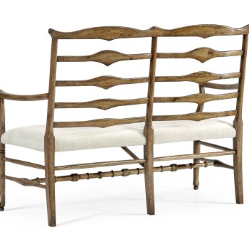 Casual Ladderback Bench