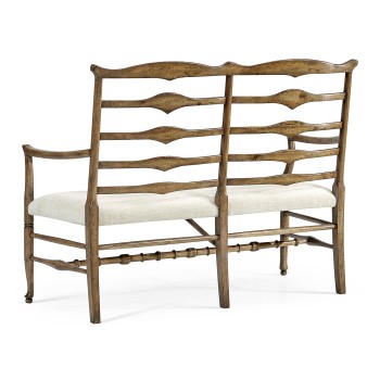 Casual Ladderback Bench