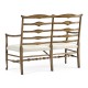 Casual Ladderback Bench