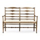 Casual Ladderback Bench