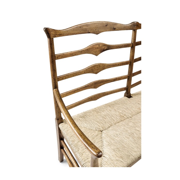 Casual Ladderback Bench