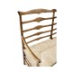 Casual Ladderback Bench