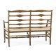 Casual Ladderback Bench