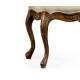 Large French Provincial Walnut Footstool