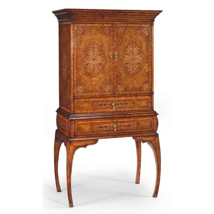 Seaweed Marquetry TV Cabinet