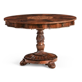 Finely Inlaid Mahogany Centre Table
