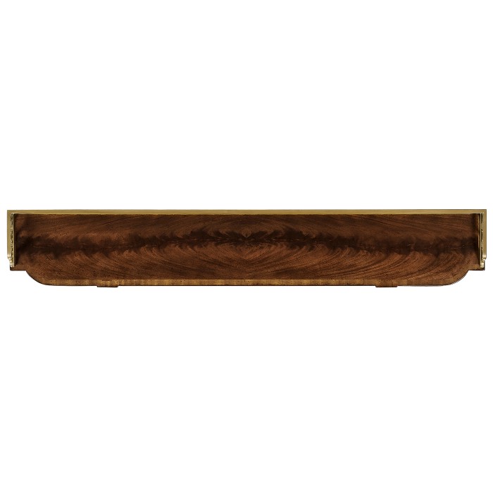 Narrow Gallery Mahogany Console Table