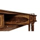 Narrow Gallery Mahogany Console Table