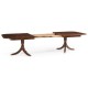 Buckingham Two–Leaf Mahogany Extending Dining Table 88"