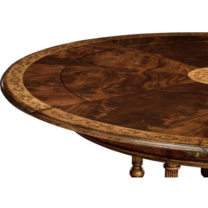 Rotary True Extending Mahogany Dining Table 61