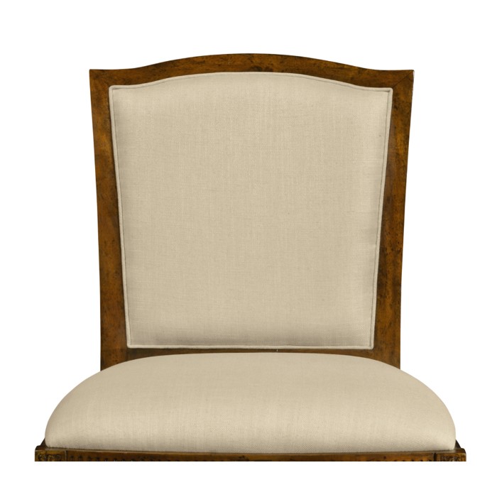 Classical Upholstered Side Chair