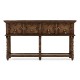 Traditional Tudor Style Dark Oak Buffet
