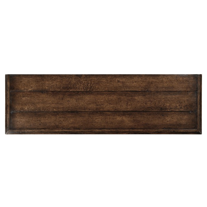 Traditional Tudor Style Dark Oak Buffet