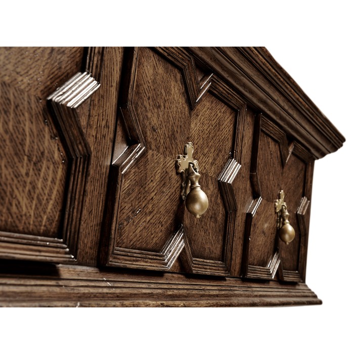 Traditional Tudor Style Dark Oak Buffet