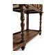 Traditional Tudor Style Dark Oak Buffet