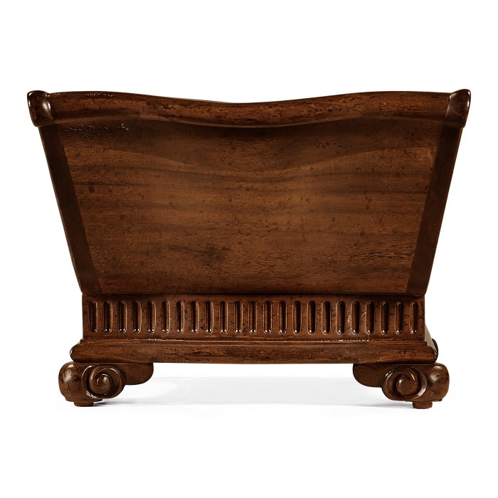 Mahogany Trough Planter