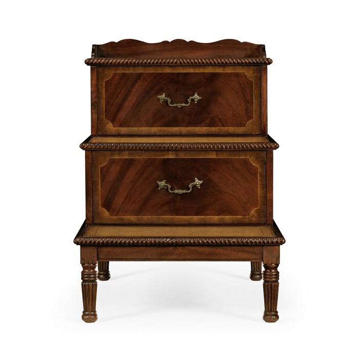 Mahogany Bed Steps