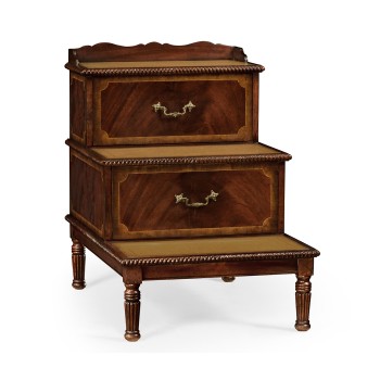 Mahogany Bed Steps