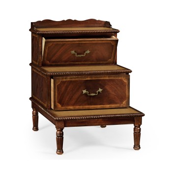 Mahogany Bed Steps
