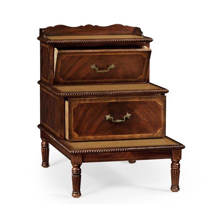 Mahogany Bed Steps