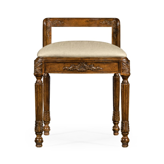 French Empire Style Dressing Stool