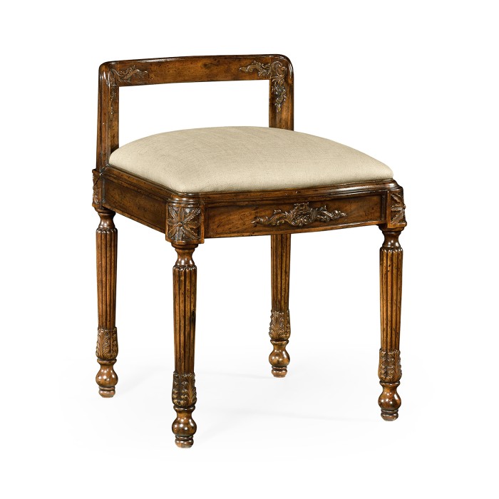 French Empire Style Dressing Stool