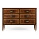 Mahogany Storage Sideboard For Table Leaves
