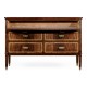 Mahogany Storage Sideboard For Table Leaves
