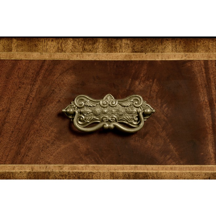 Mahogany Storage Sideboard For Table Leaves