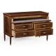 Mahogany Storage Sideboard For Table Leaves