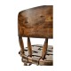 Country Style Leather Bar Stools