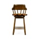 Country Style Leather Counter Stools